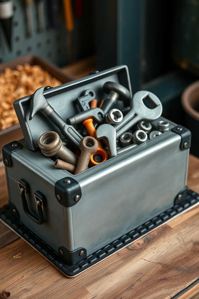 handy dad s toolbox cake