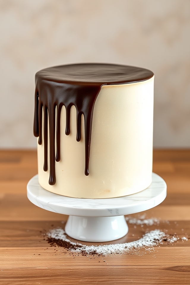 harmonious chocolate vanilla fusion