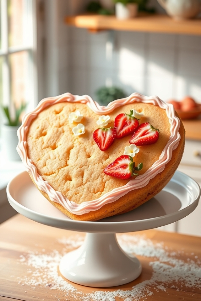 heart shaped vanilla dream