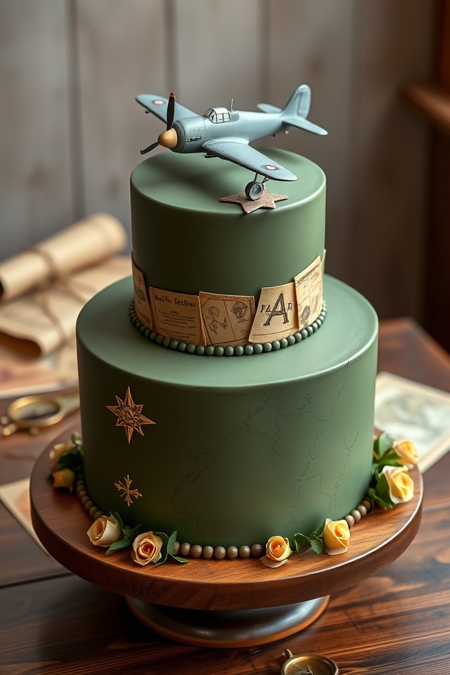 historical era themed cakes