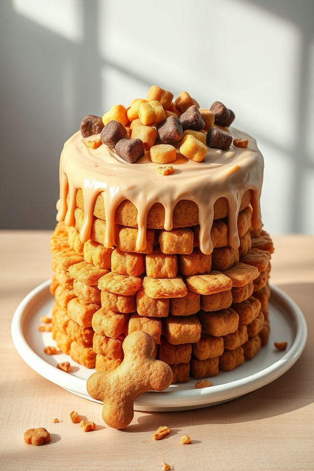 homemade biscuit dog delight