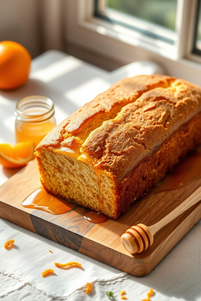 honey orange infused loaf