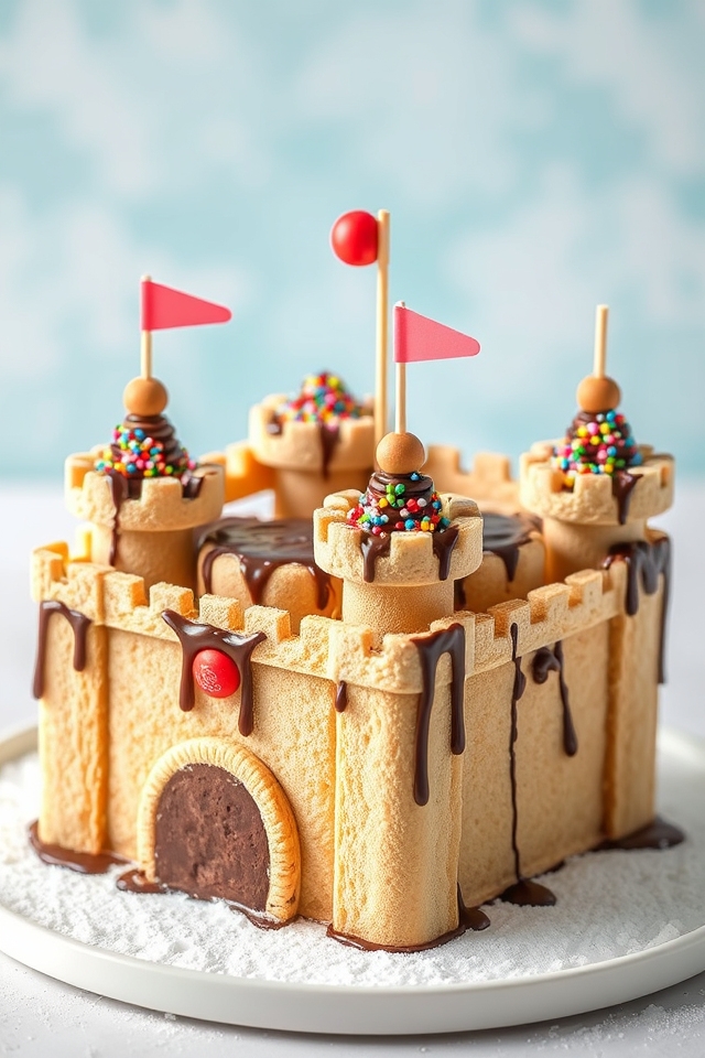 ice cream sandwich castle