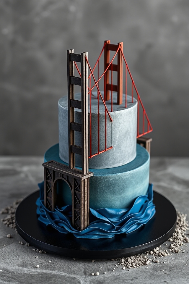 iconic civil engineering cake