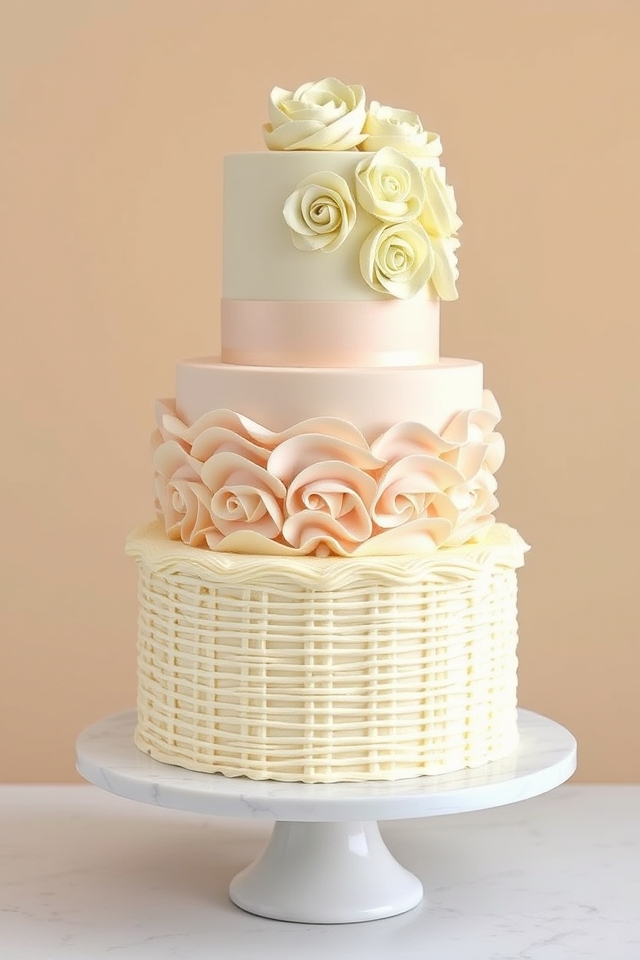 intricate buttercream piping designs