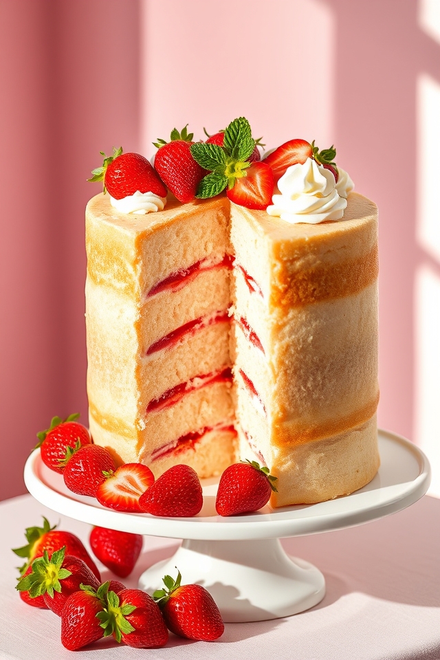 light airy strawberry surprise