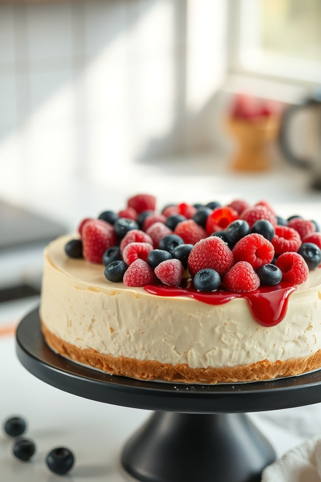 luscious white chocolate berry