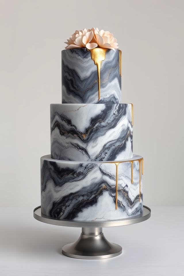 luxurious marble vein masterpiece