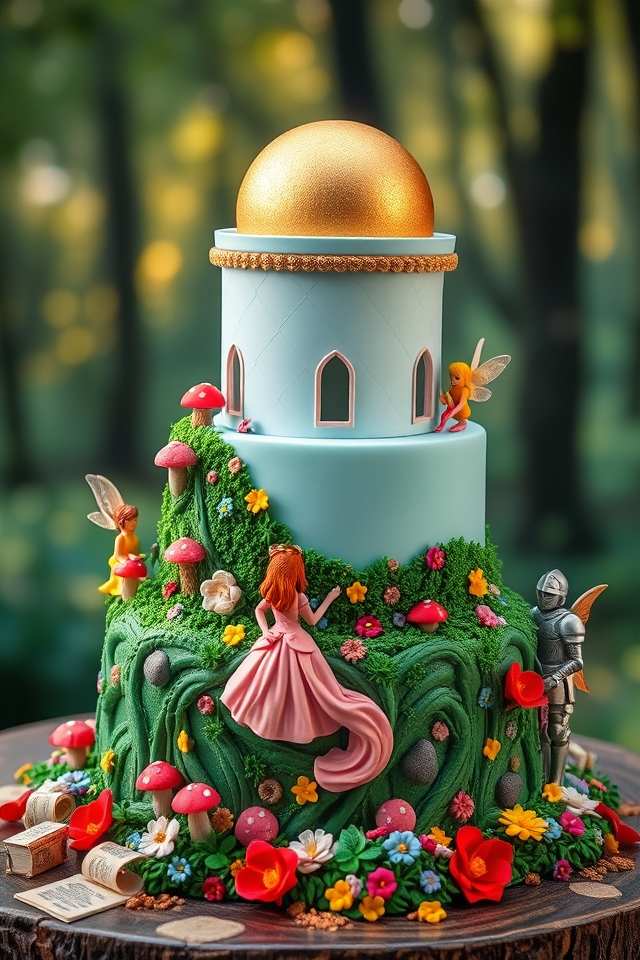 magical fondant fairy tale