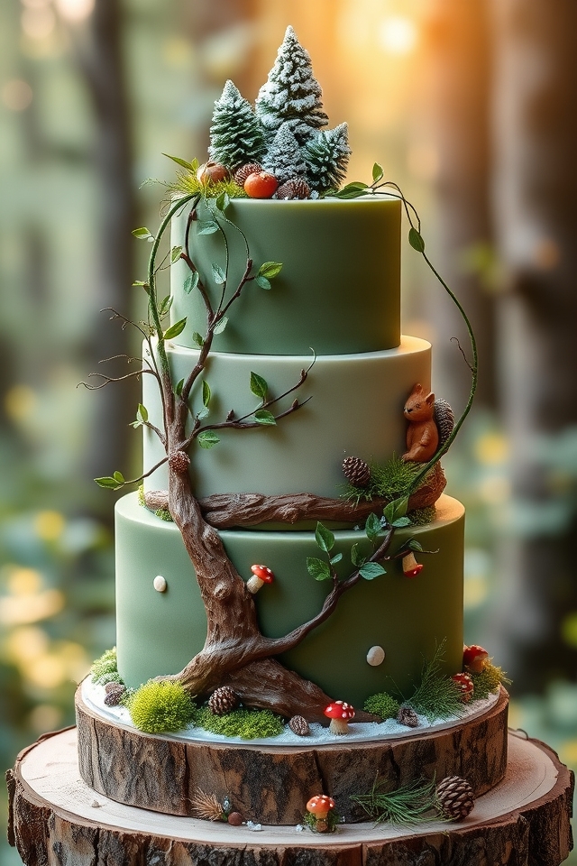 magical woodland nature theme