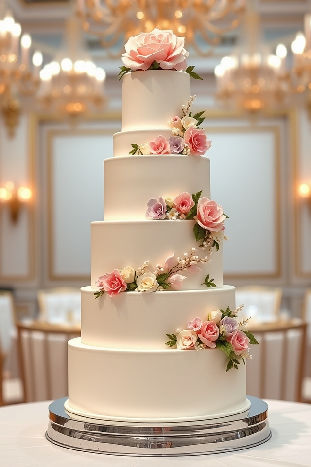 majestic tiered decorated layers