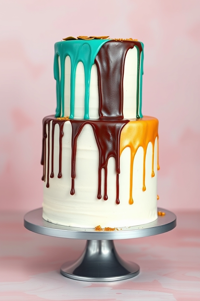mesmerizing drip cake effects
