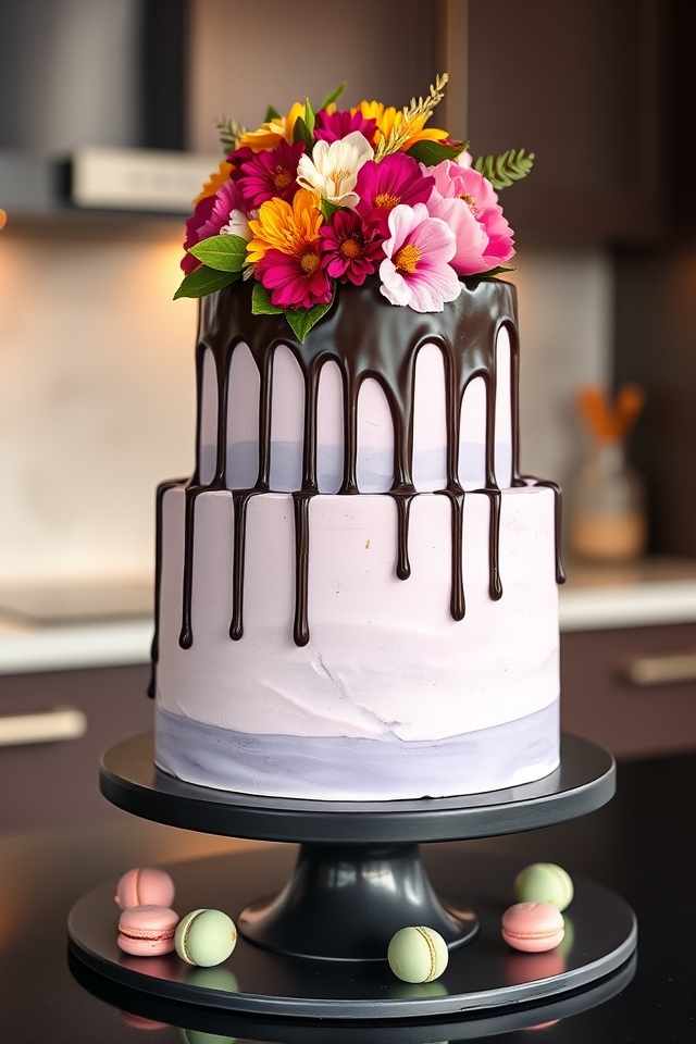 mesmerizing drip cake effects