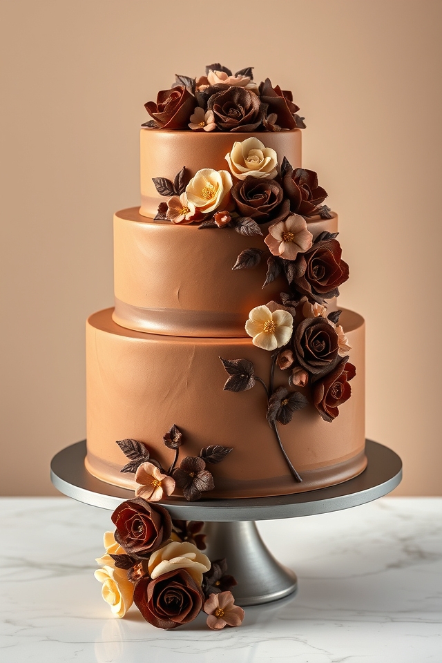 milky chocolate floral fantasy