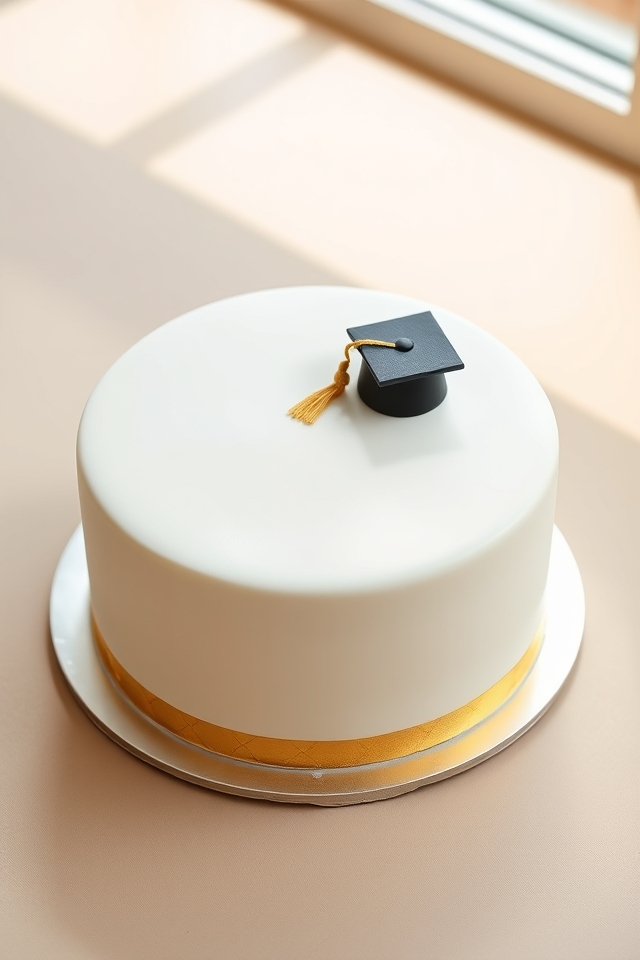minimalist chic graduation style