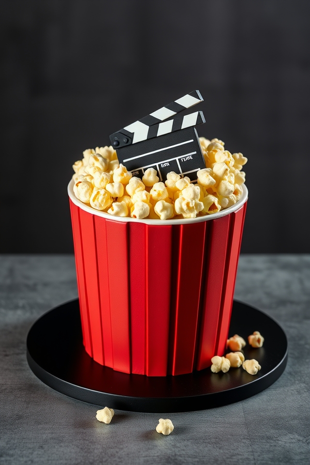 movie night popcorn masterpiece