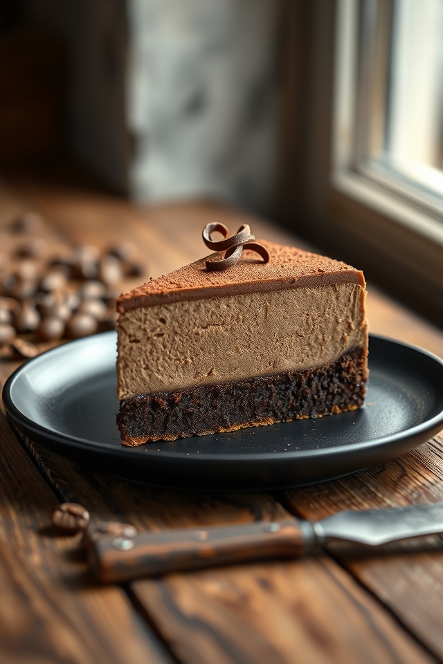no bake mocha espresso delight
