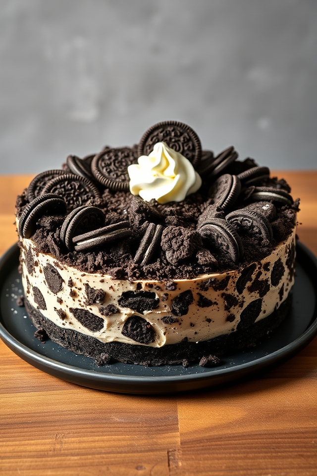 no bake oreo crunch delight
