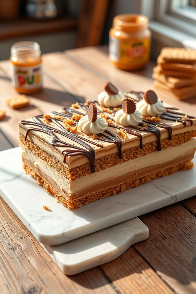 no bake peanut butter dream