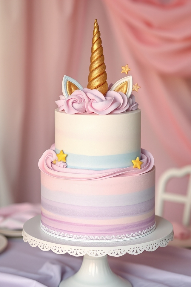 pastel glitter unicorn magic
