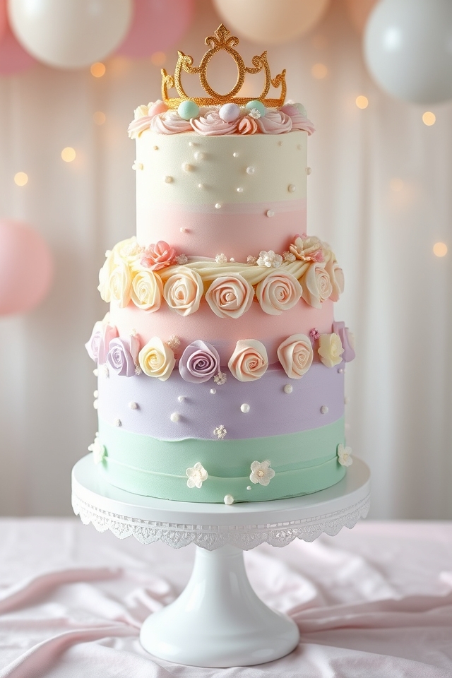 pastel princess layered delight