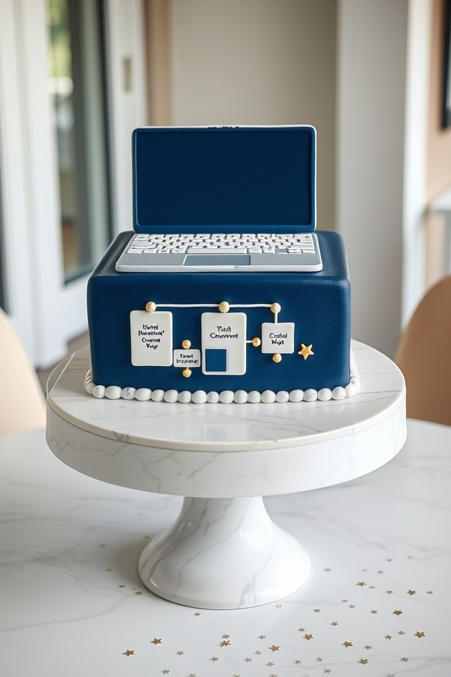 personalized dream job cake
