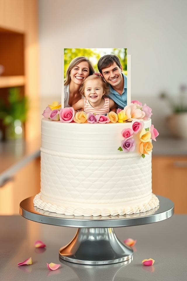 personalized edible photo cakes
