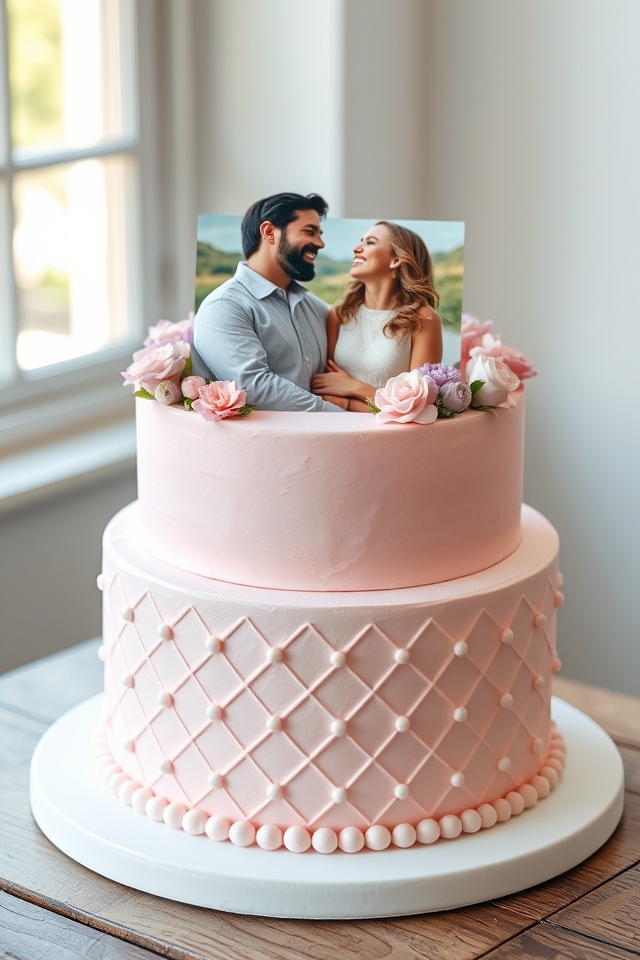 personalized photo cake birthday