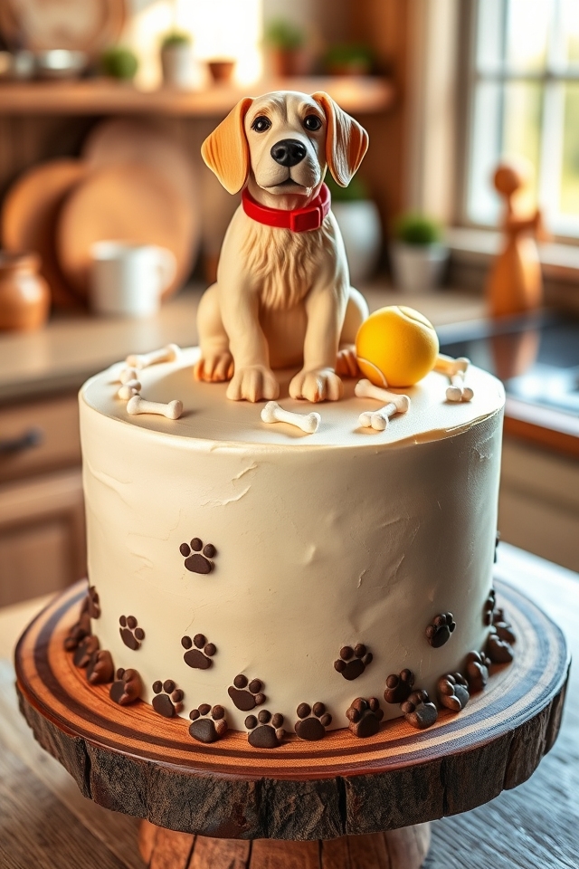pet tribute cake design