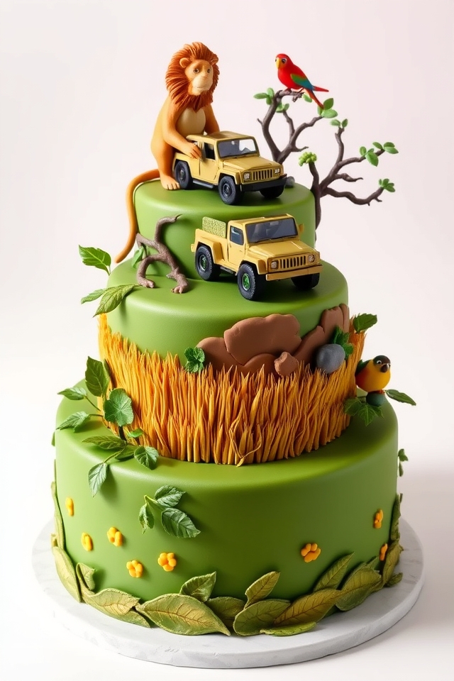 playful animal kingdom theme