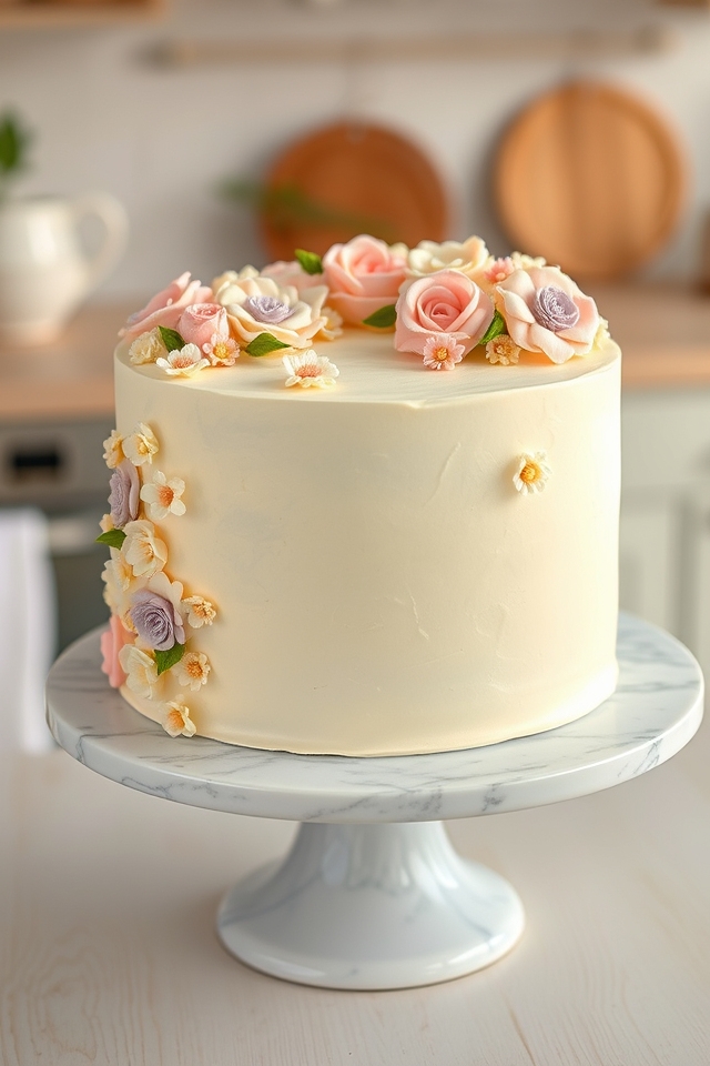 practice simple floral piping