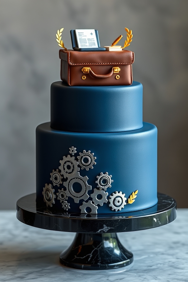 professional achievement cake theme