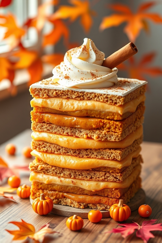 pumpkin spice graham surprise