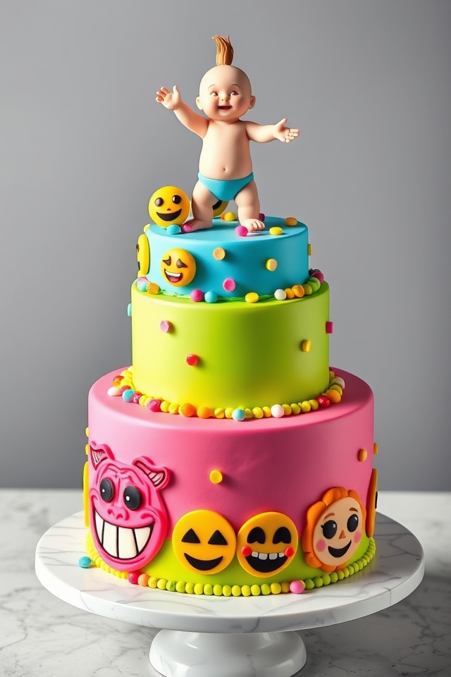 quirky meme birthday cake