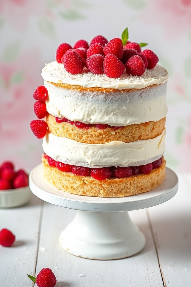 raspberry coconut dream delight