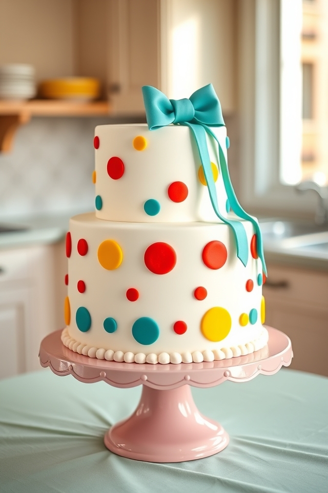 retro polka dot fun