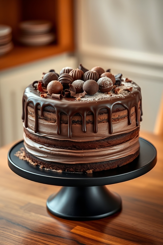 rich moist chocolate indulgence