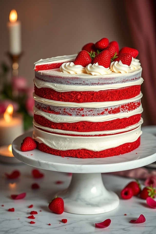 rich red velvet romance