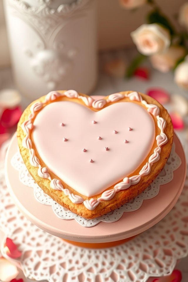 romantic heart shaped delight