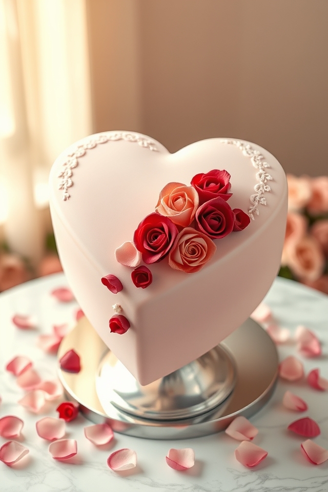 romantic heart shaped masterpiece