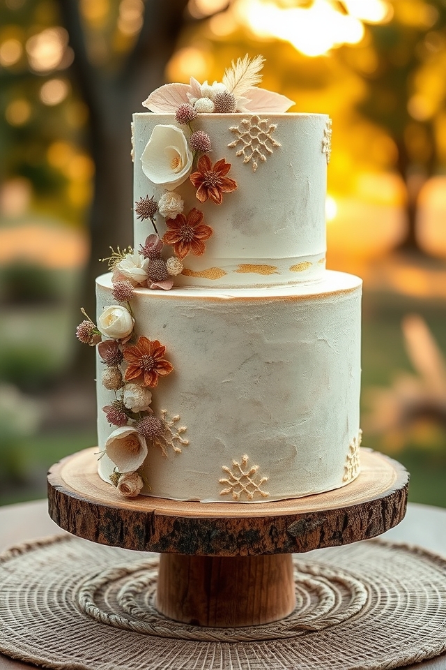 rustic boho dreamy layers