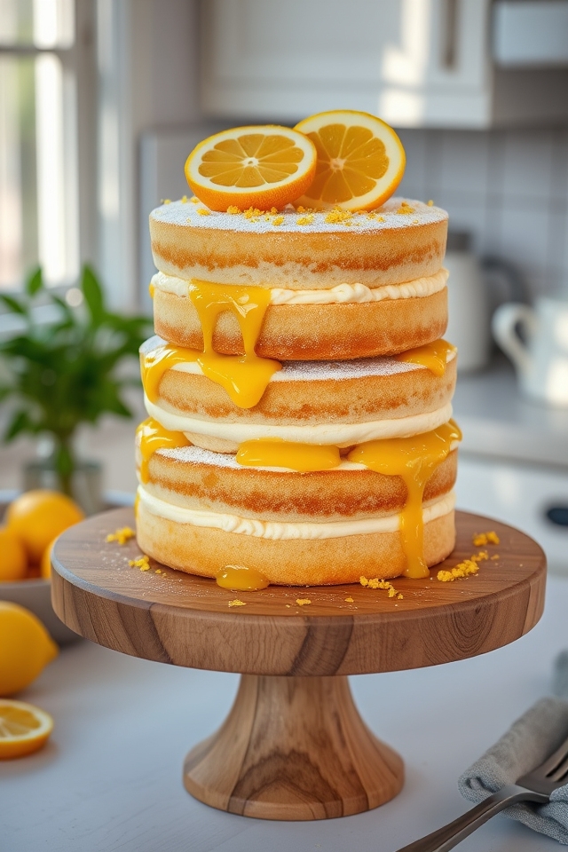 rustic zesty lemon delight