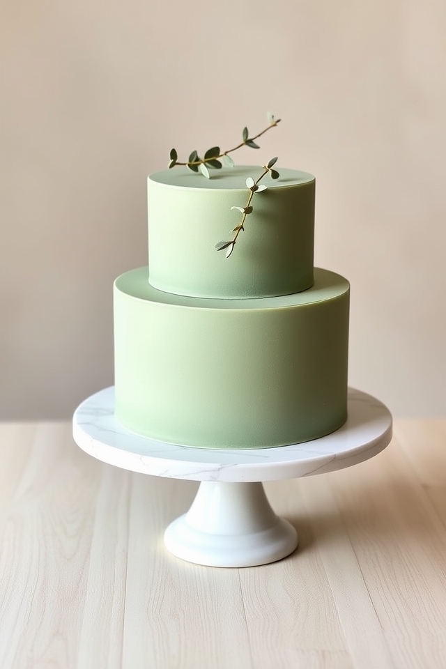 sage green minimalist elegance