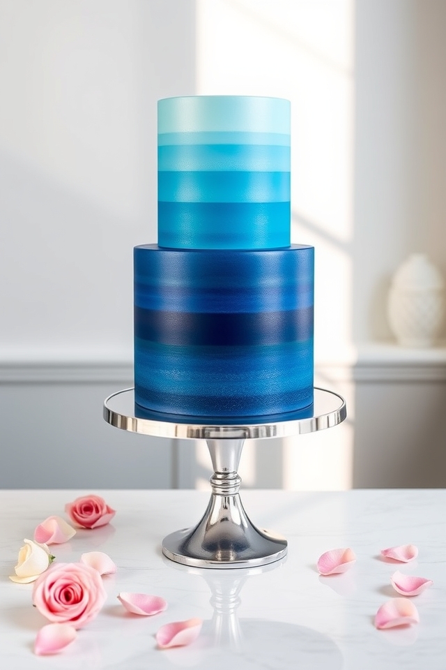 seamless blend of colors
