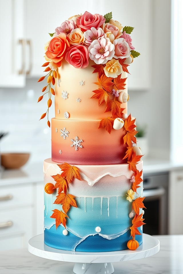 seasonal cake motif ideas