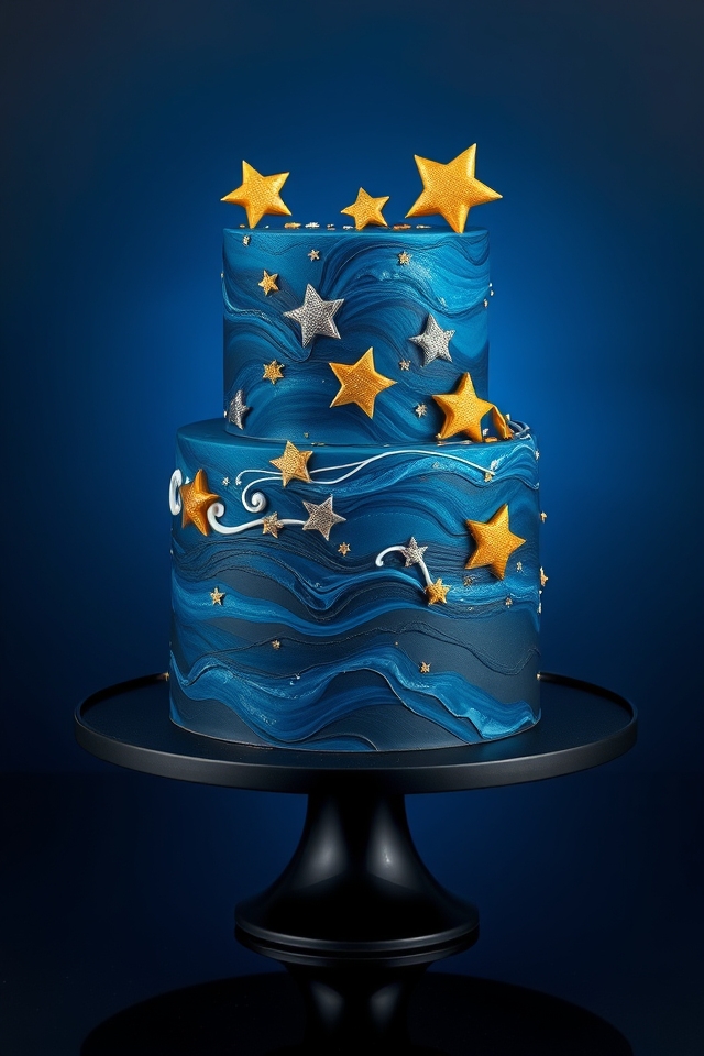 shimmering starry night delight