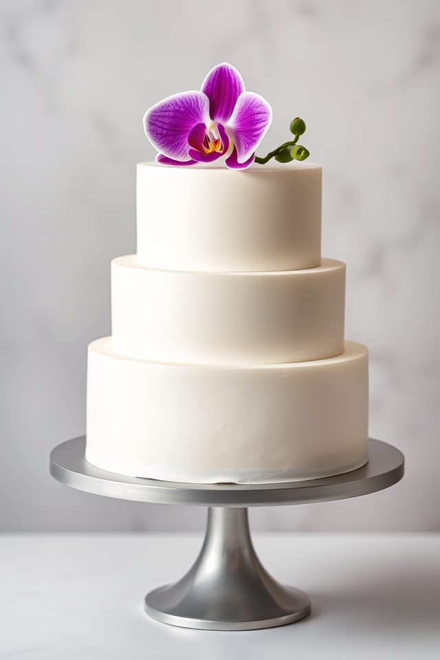 simple sophisticated orchid elegance