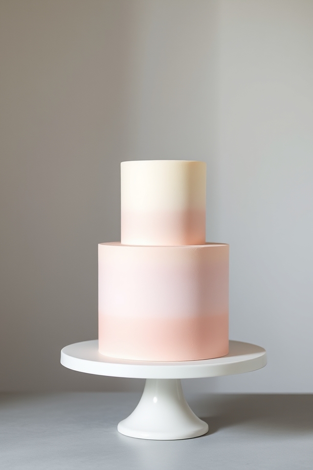 soft hues ombre fade