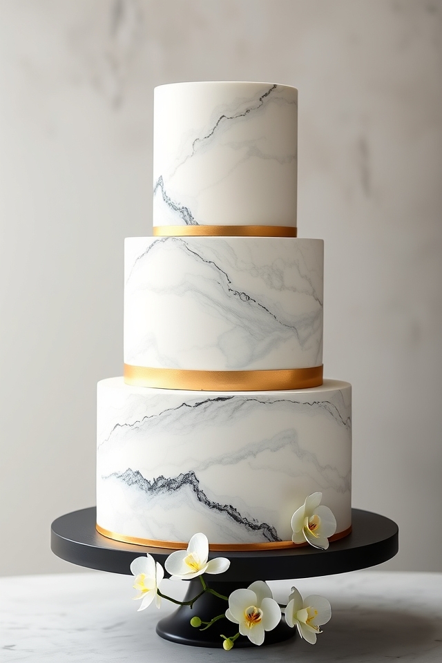 sophisticated marble wedding elegance