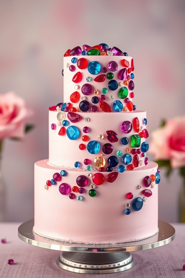 sparkling edible gemstone delight